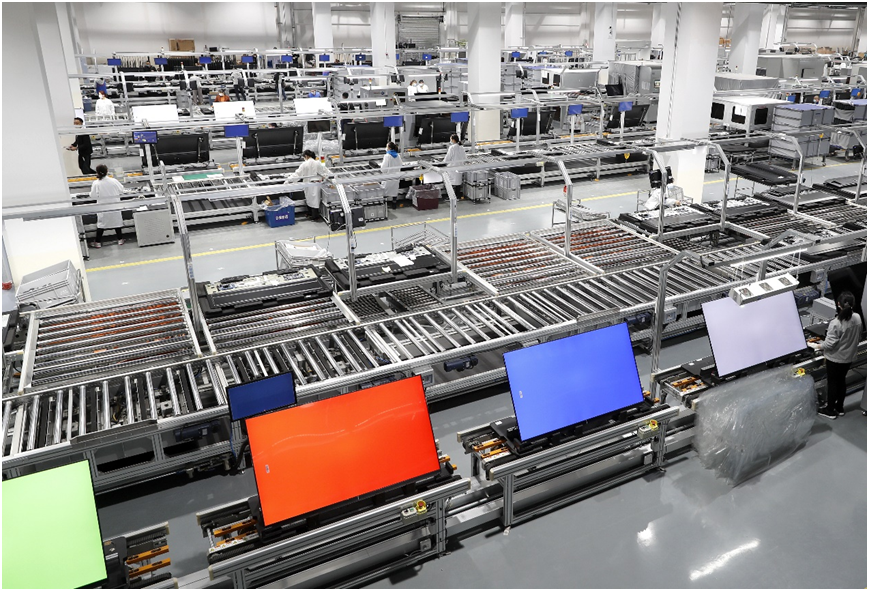 智慧賦能，標桿引領 長虹智慧顯示工廠入選“2022年度智能制造示范工廠”